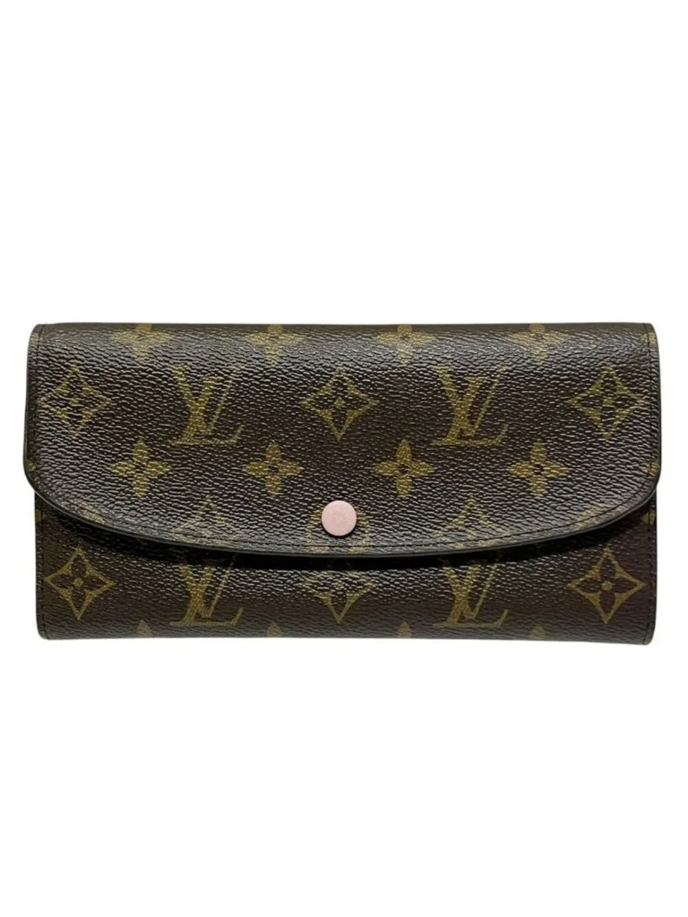 Louis Vuitton Portefeuille Emily Monogram Wallet Canvas